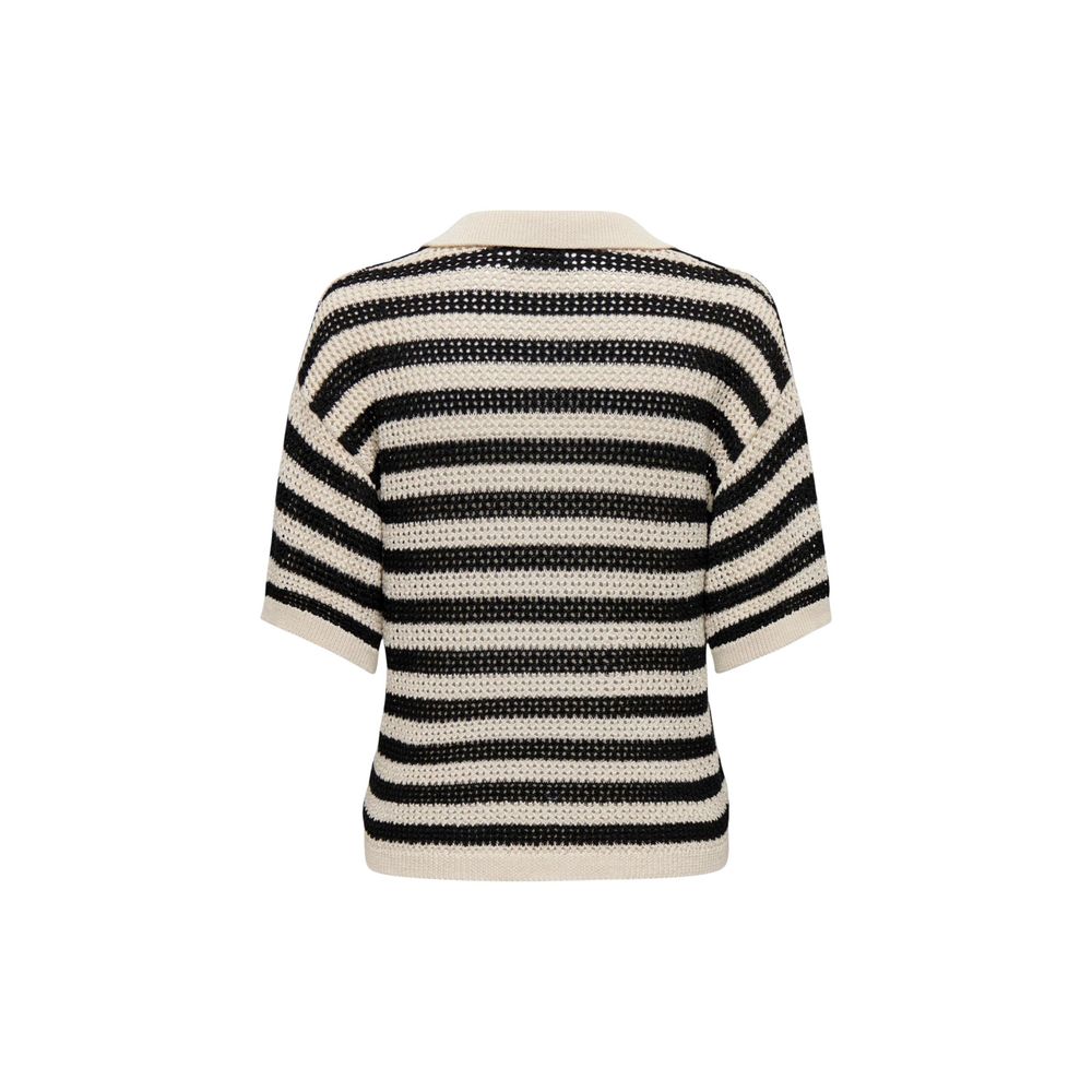 Jacqueline De Yong Bicolor Marabou T-Shirt