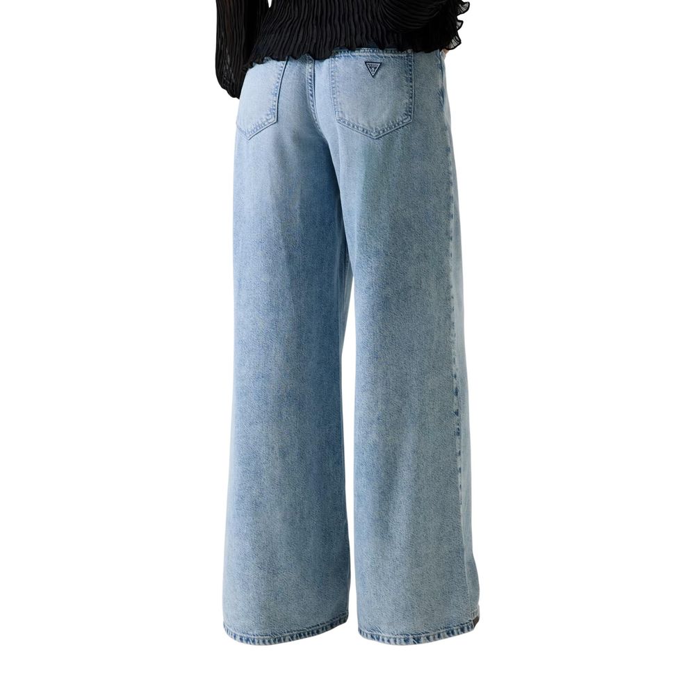 Guess Light Blue Lyocell Relaxed Fit Jeans