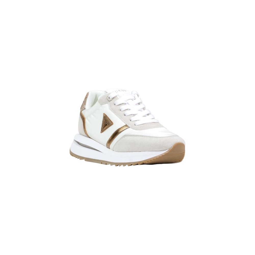 Guess Beige Polyethylene Athletic Sneakers