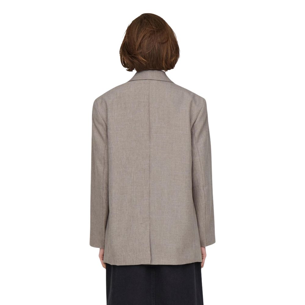 Only Beige Polyester Blazer