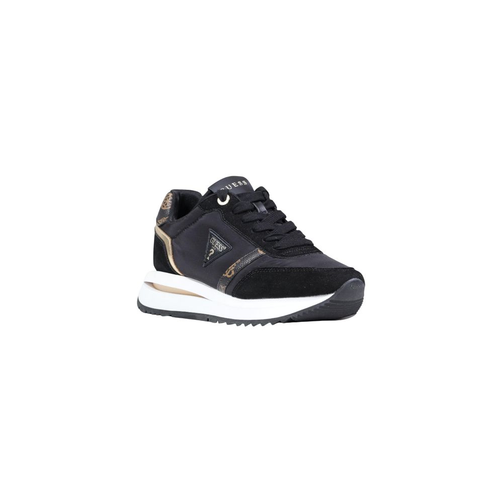 Guess Bicolor Polyester Athletic Sneakers