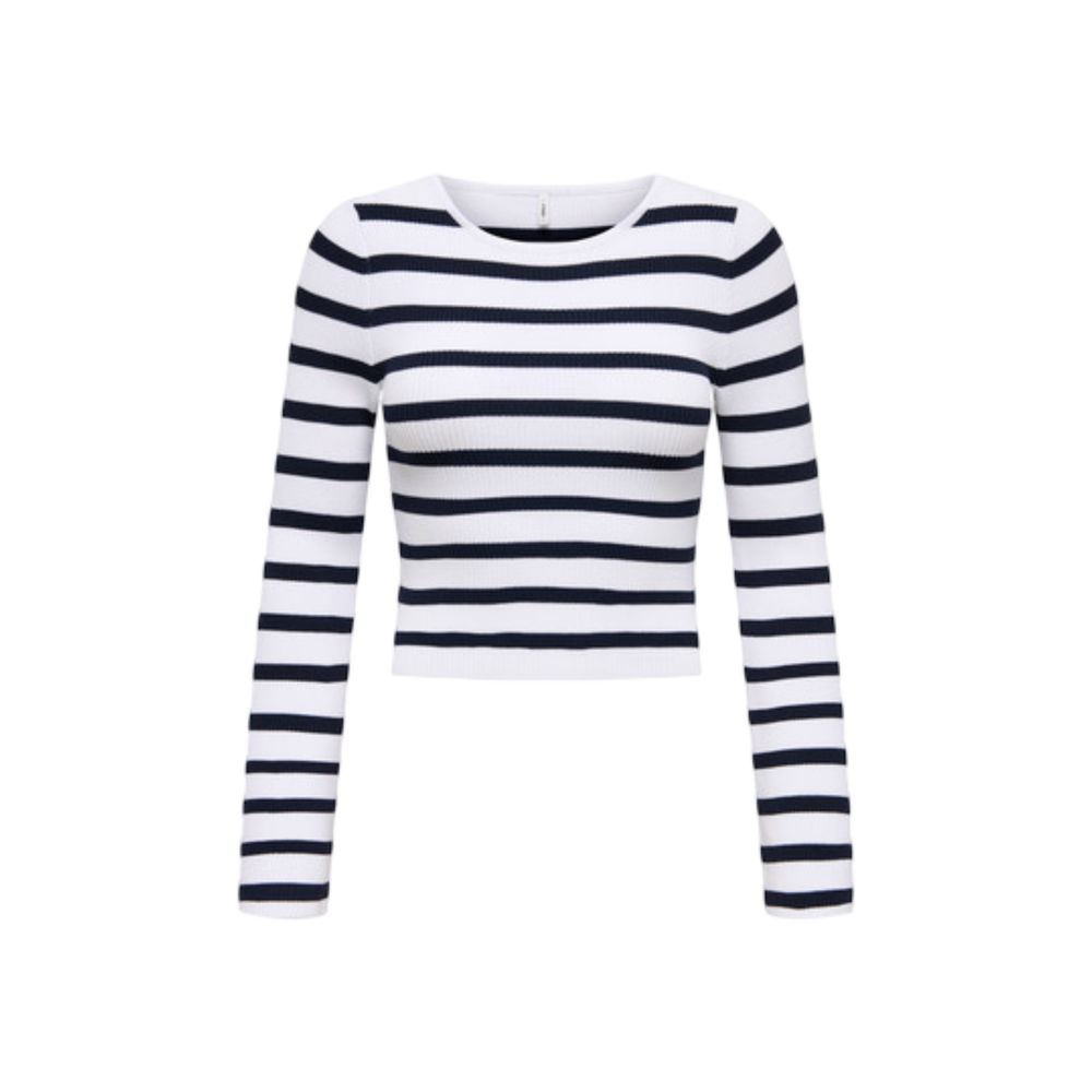 Only Blue Viscose Sweatshirt