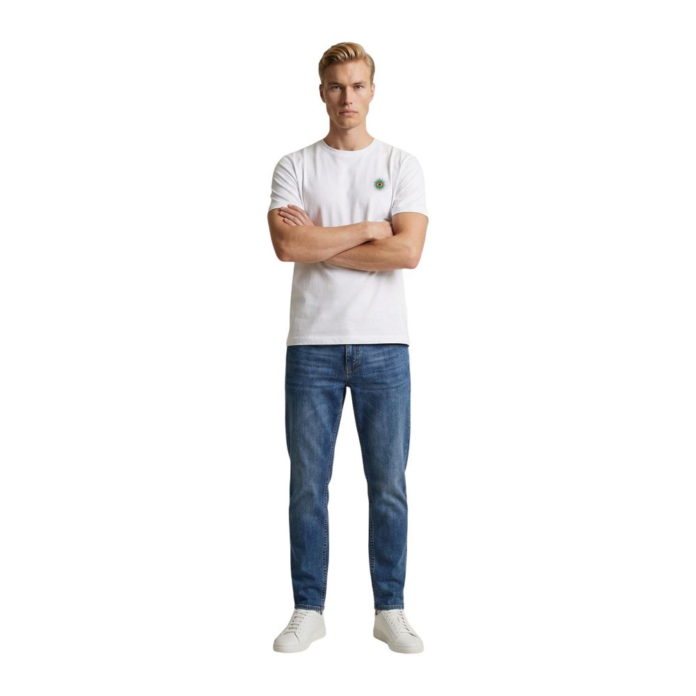Only & Sons White Organic Cotton T-Shirt