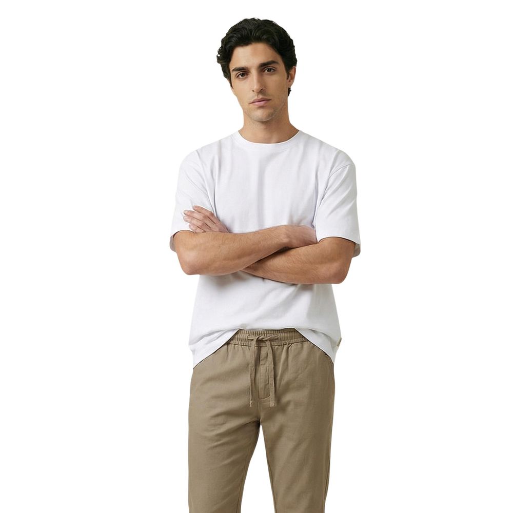 Gianni Lupo White Cotton T-Shirt