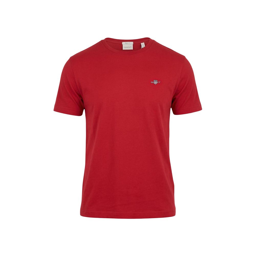 Gant Red Cotton T-Shirt