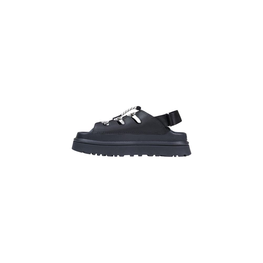UGG Black Polyethylene Flat Sandals