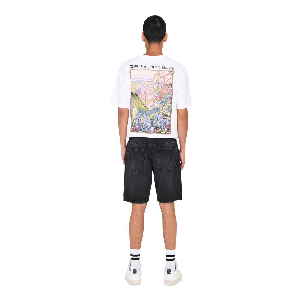Only & Sons Black Denim Shorts