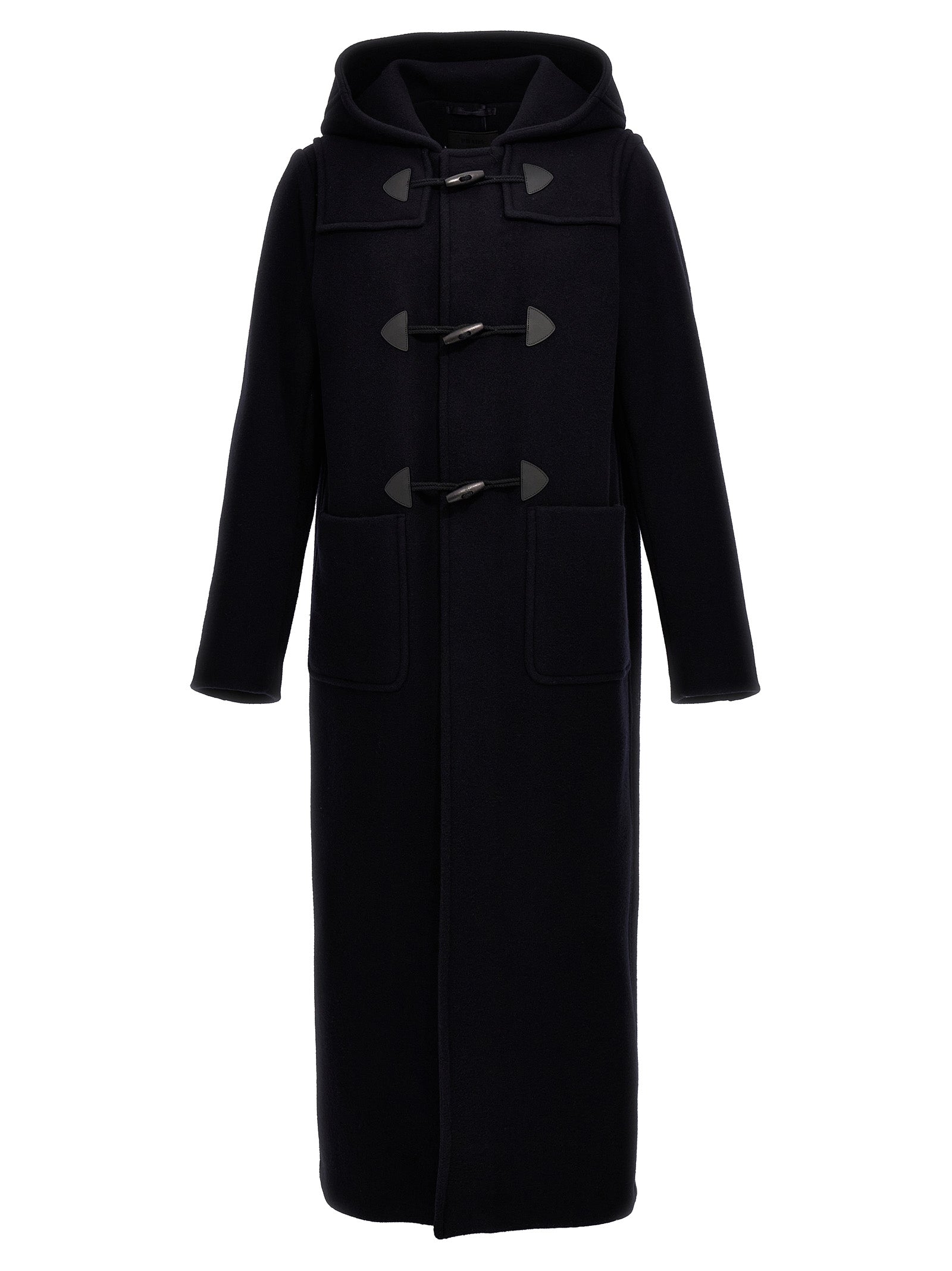 Prada Blue Wool Coat