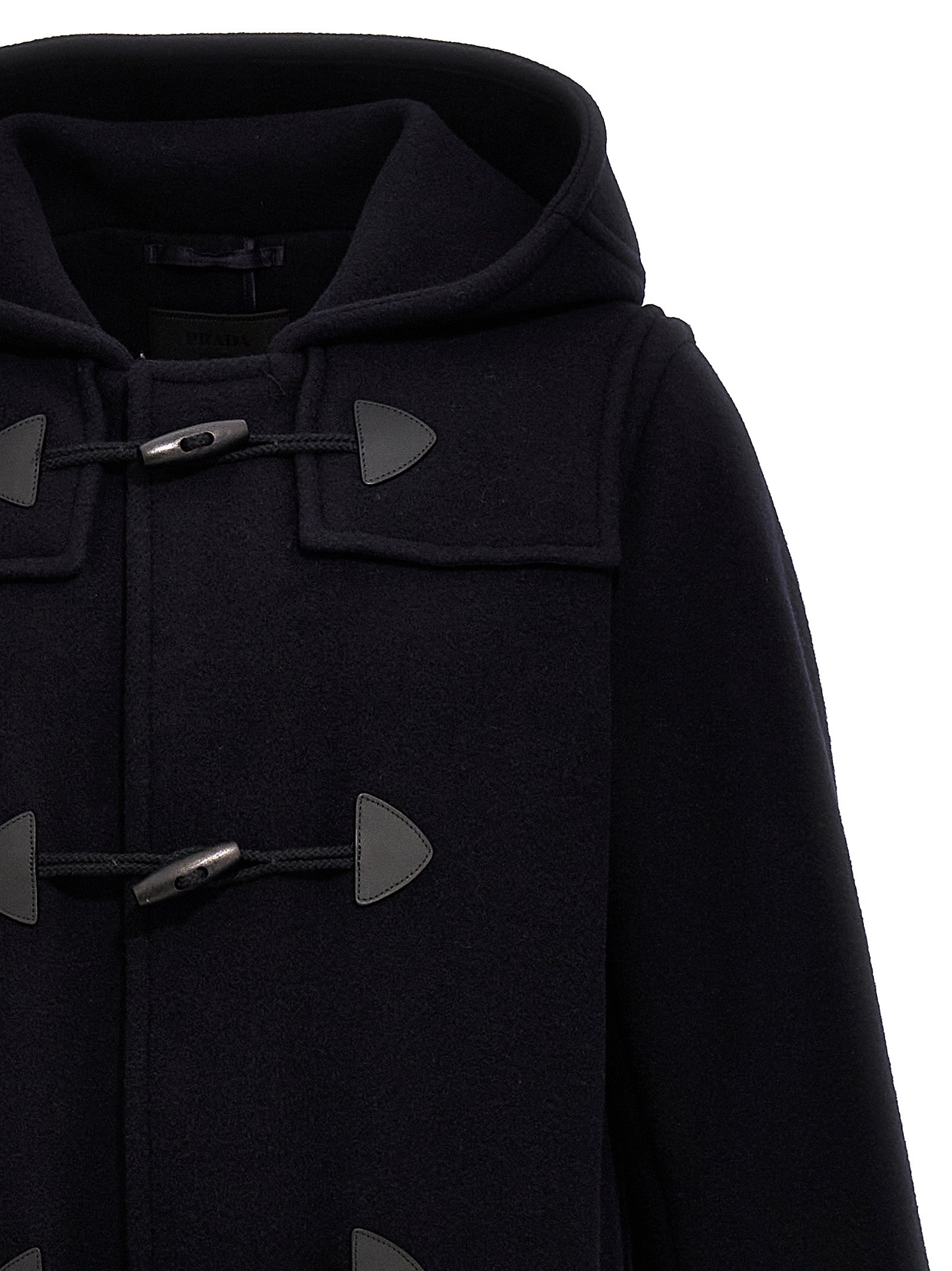 Prada Blue Wool Coat