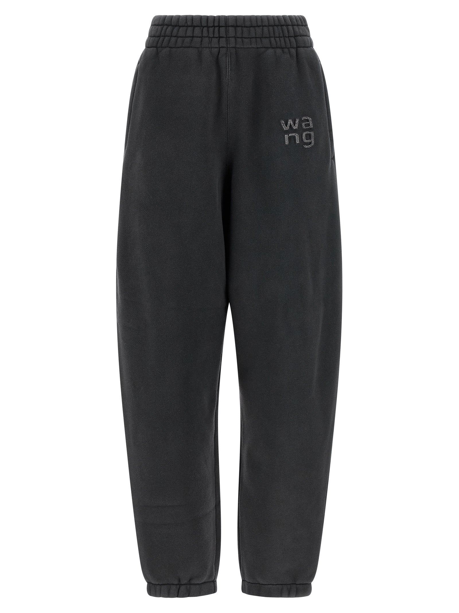 T BY ALEXANDER WANG Black Cotton Joggers (Workout Pants)