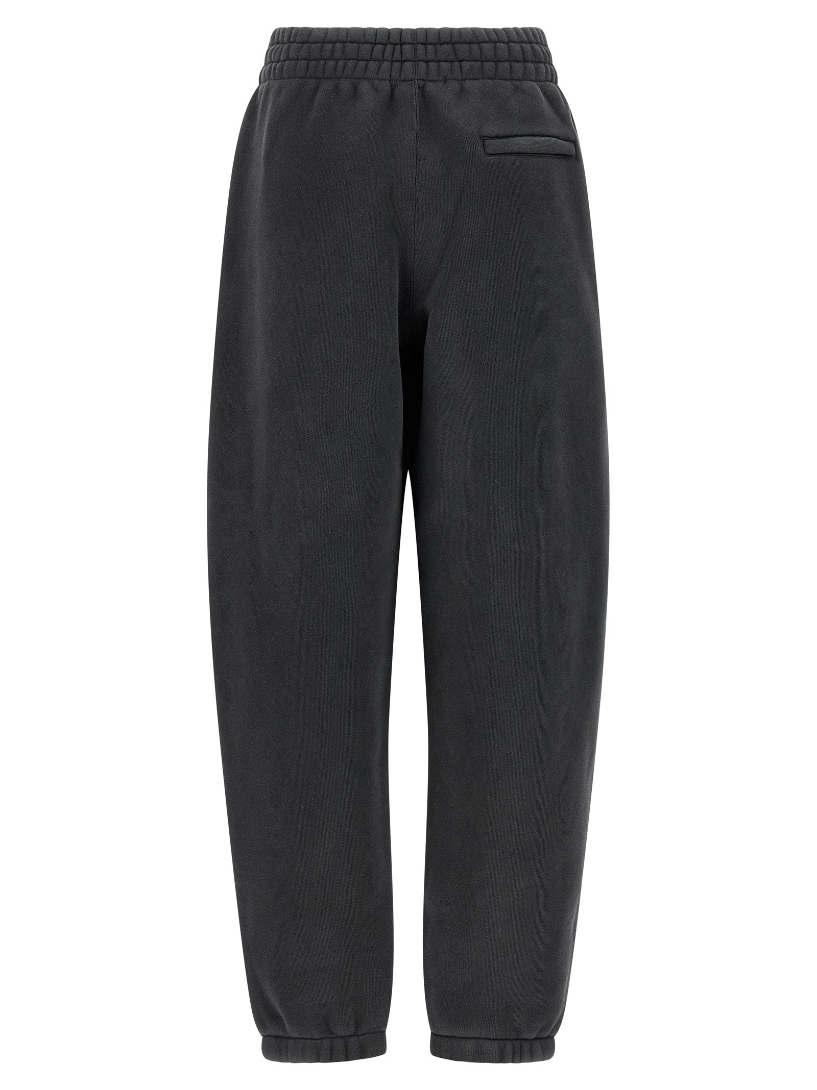T BY ALEXANDER WANG Black Cotton Joggers (Workout Pants)