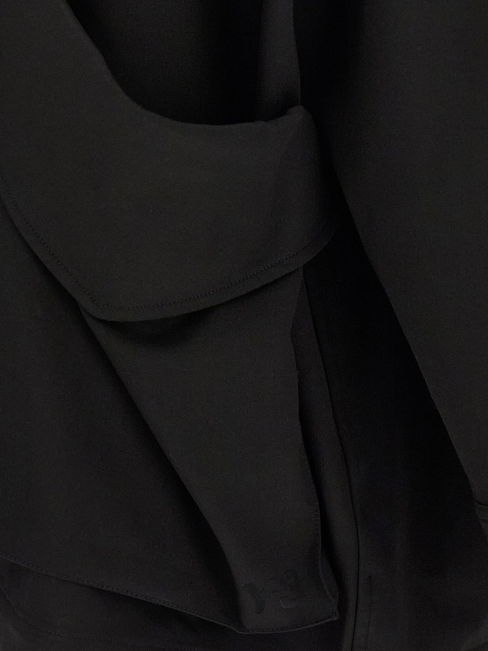 Y-3 Black Wool Blazer