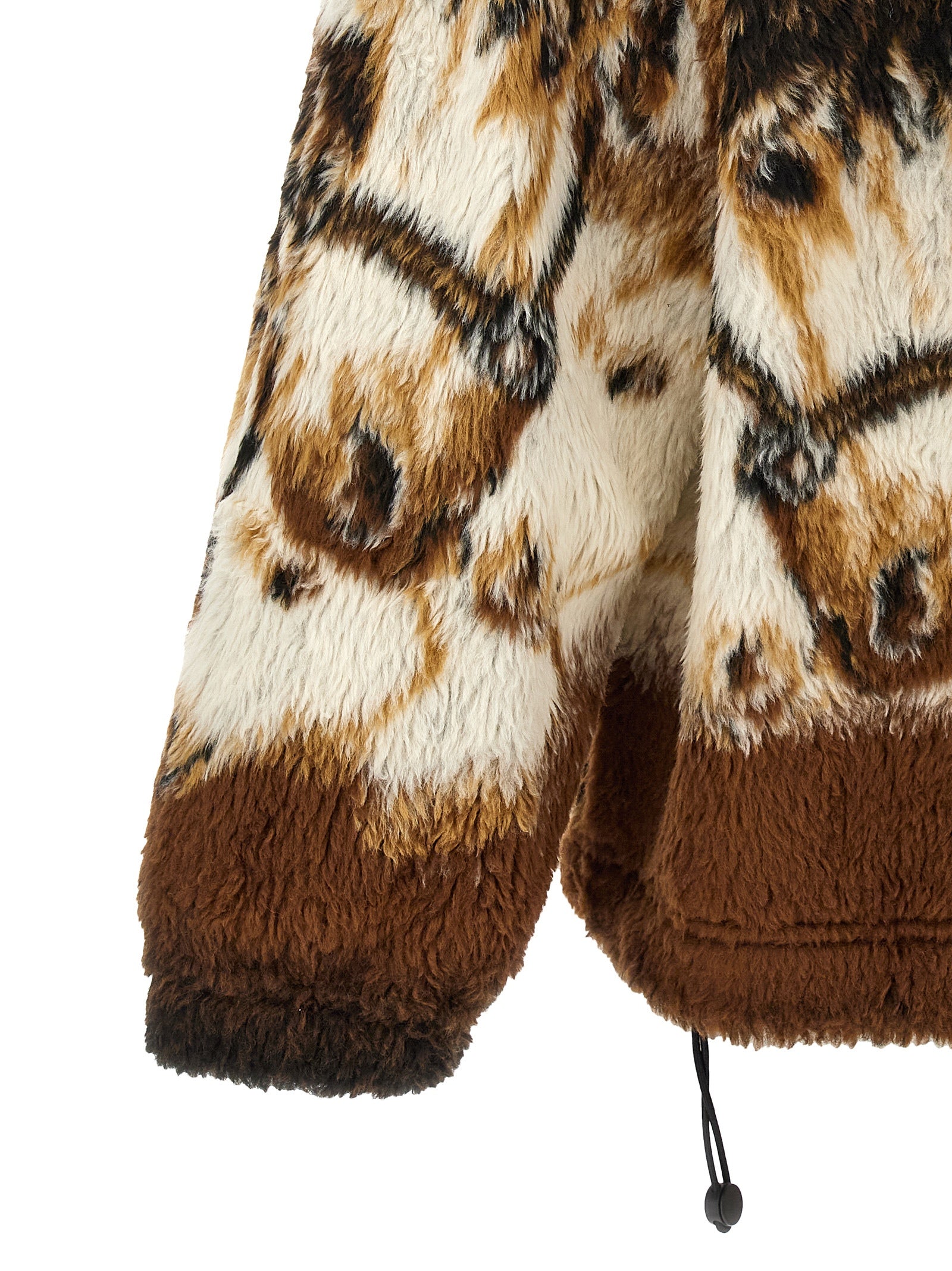 MM6 Maison Margiela Brown Polyethylene Sweatshirt