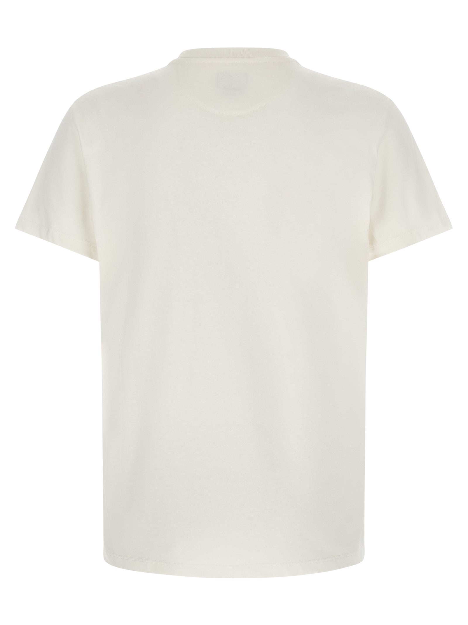 Fendi White Cotton T-Shirt
