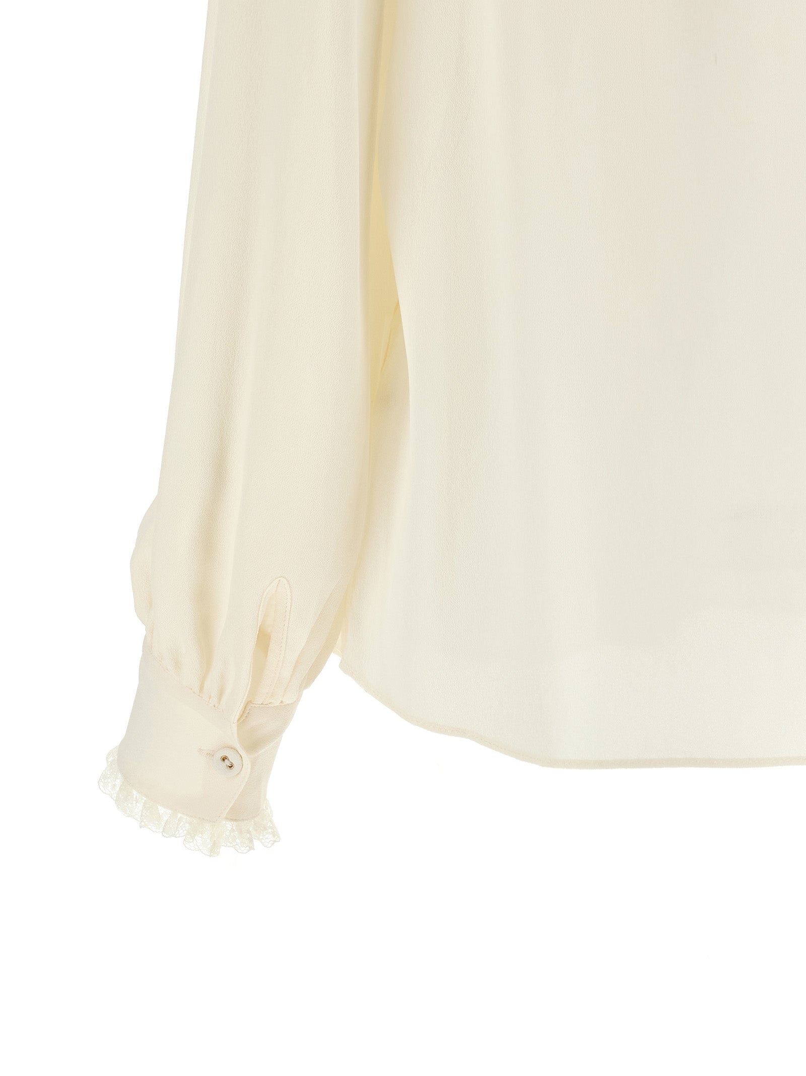 Twinset White Viscose Blouse