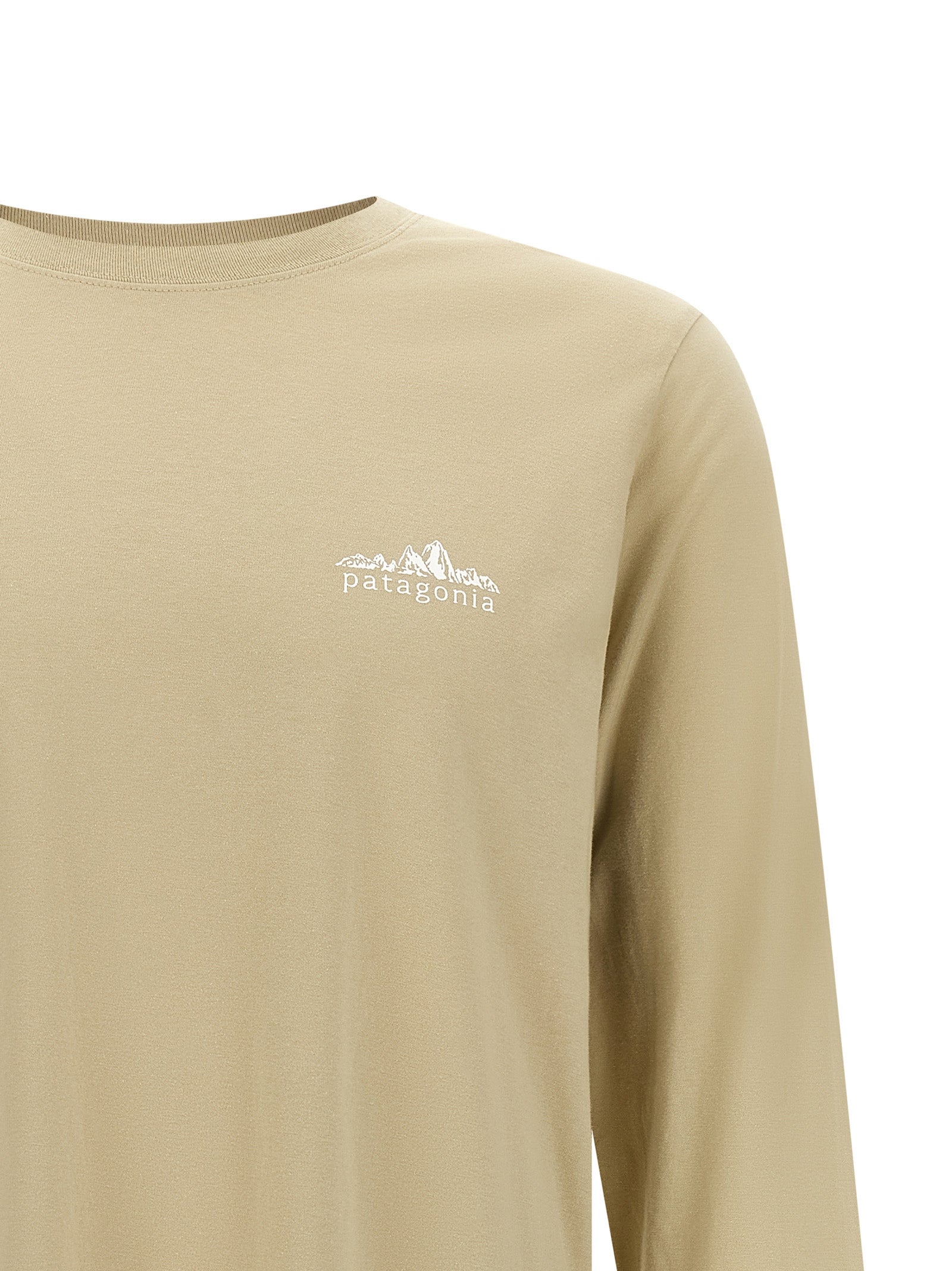 PATAGONIA Beige Cotton T-Shirt
