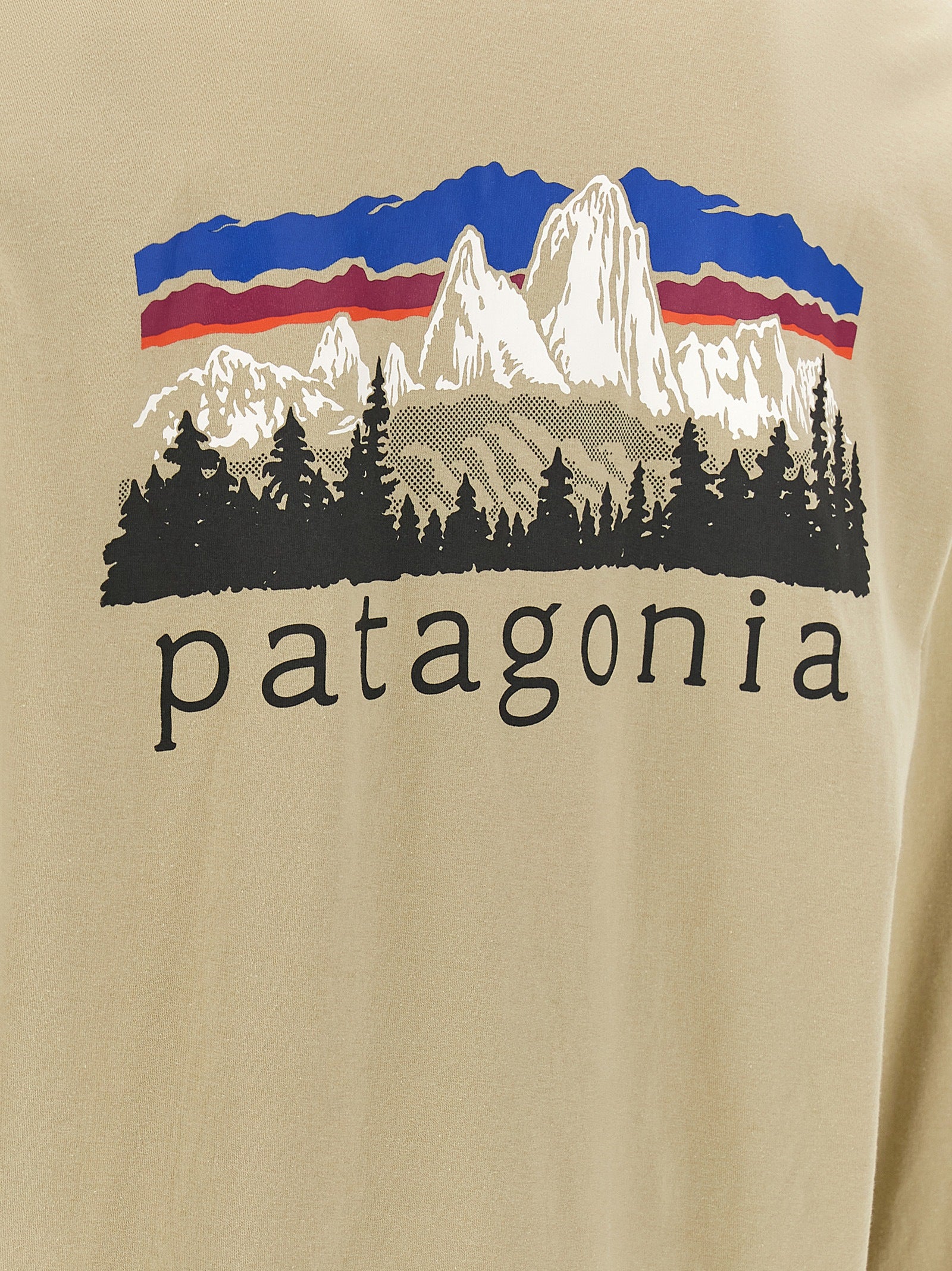 PATAGONIA Beige Cotton T-Shirt