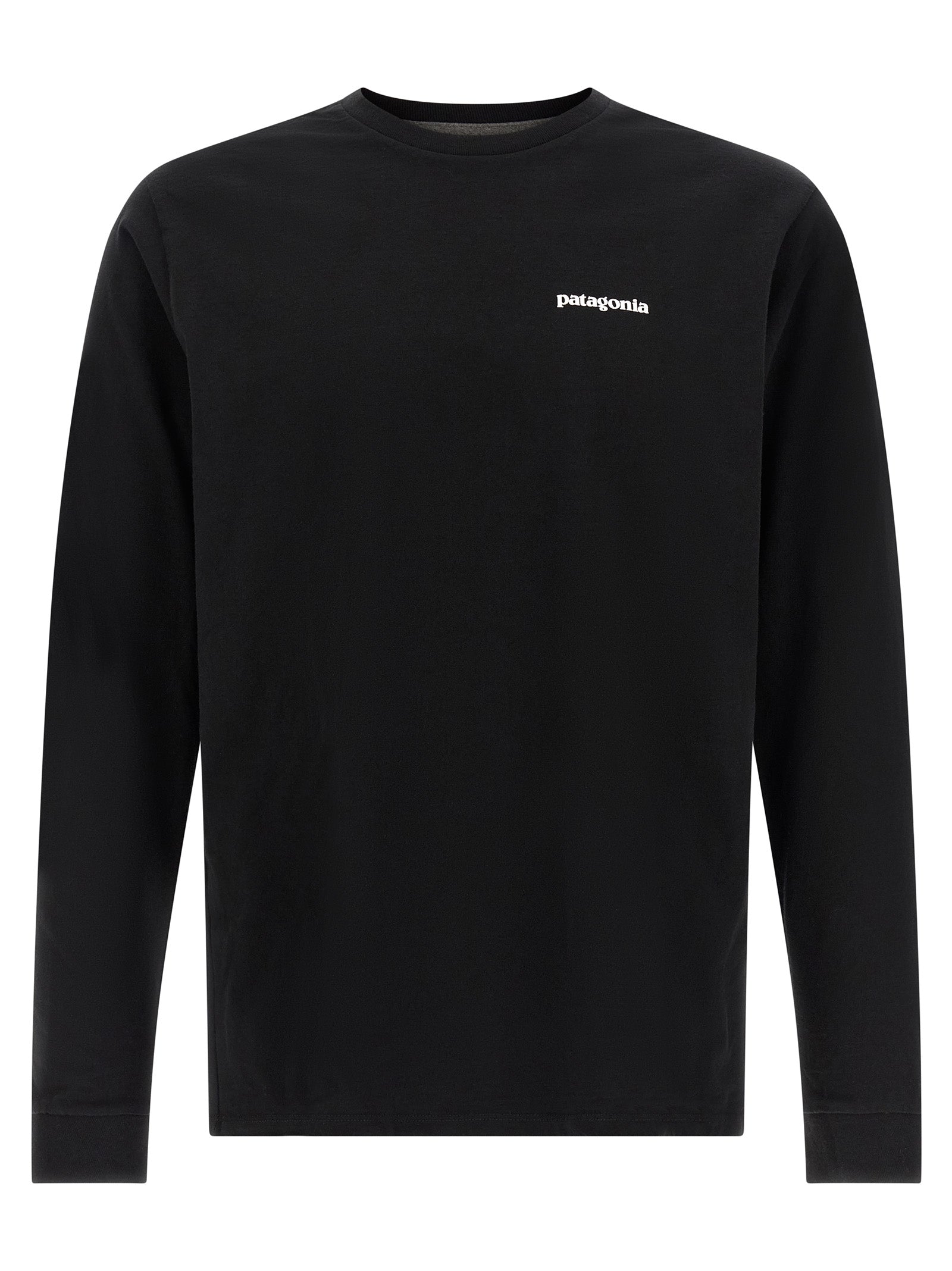 PATAGONIA Black Cotton T-Shirt