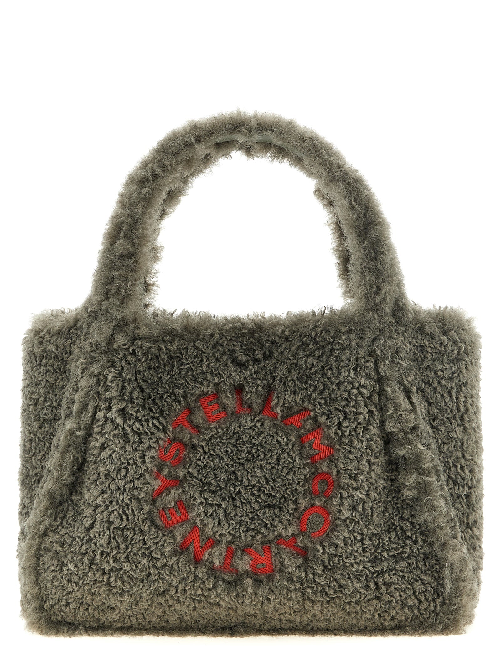 Stella McCartney Gray Polyester Tote Bag