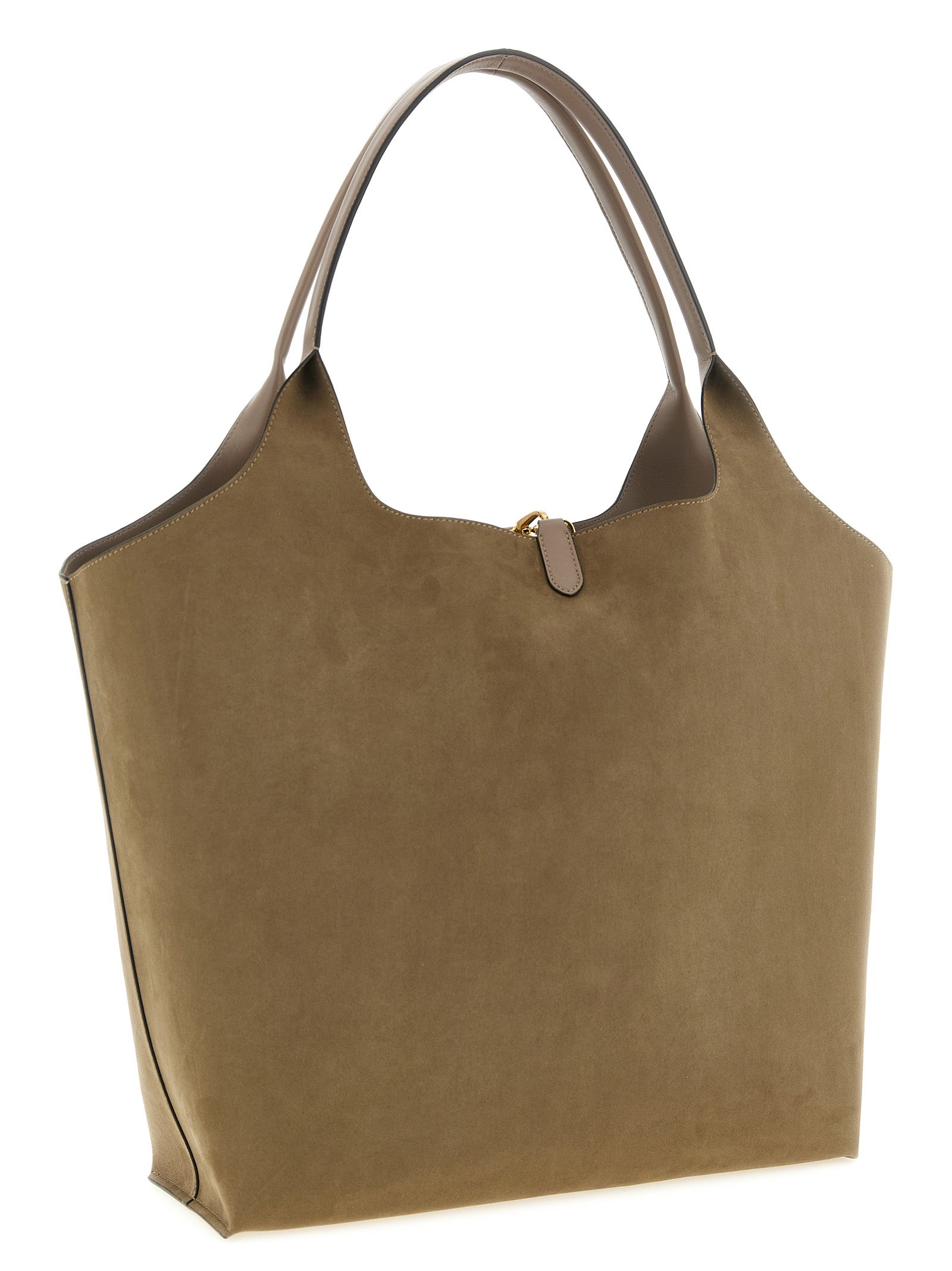 Stella McCartney Gray Polyester Tote Bag