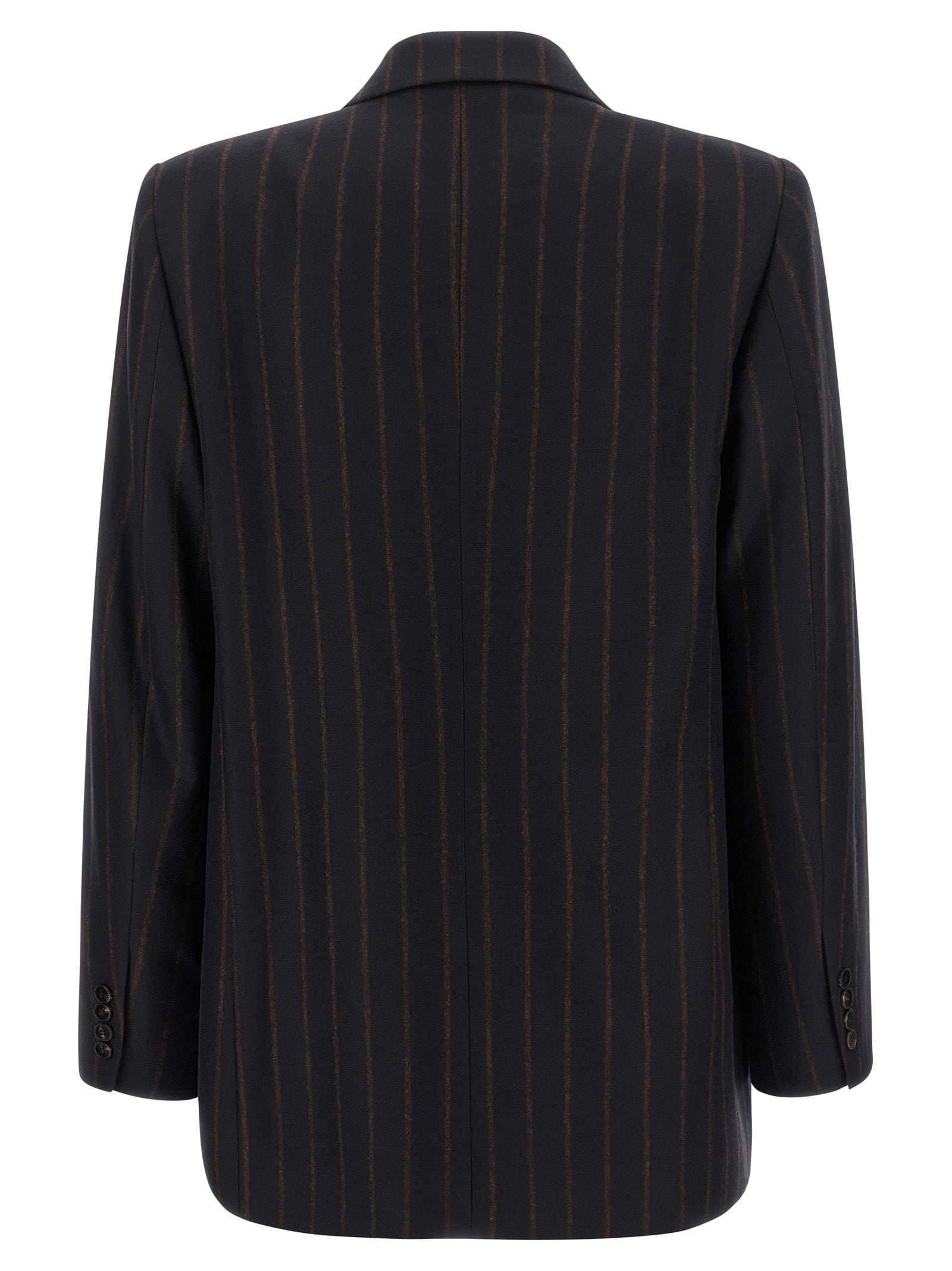 Alberto Biani Blue Wool Blazer