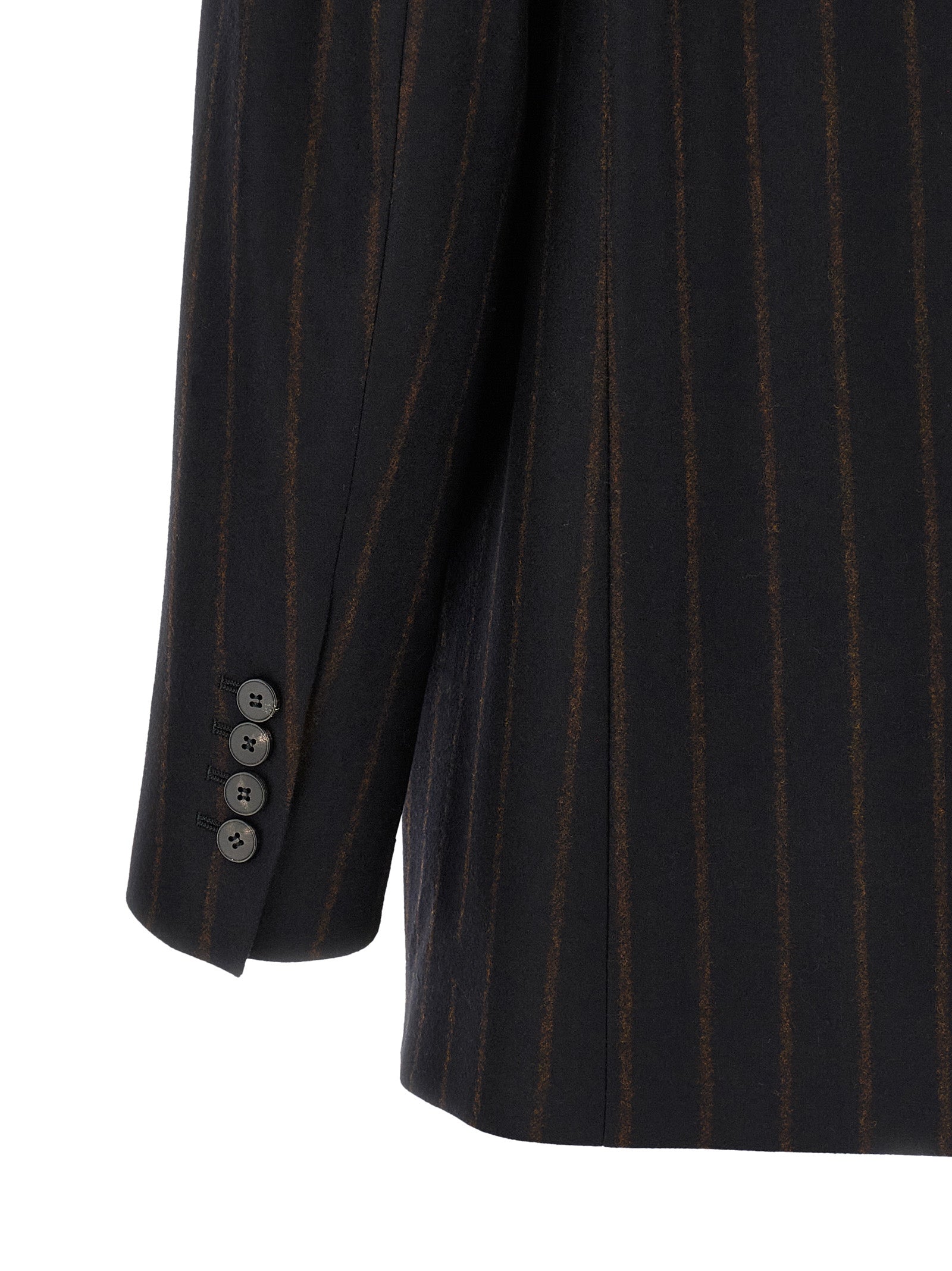 Alberto Biani Blue Wool Blazer