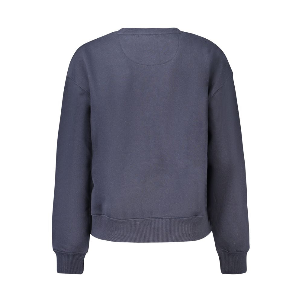 Pepe Jeans Blue Cotton Women Sweatshirt