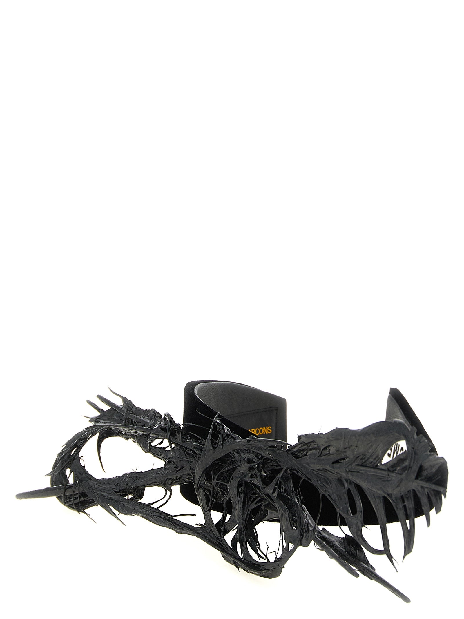 Comme Des Garçons Black Rayon Headband