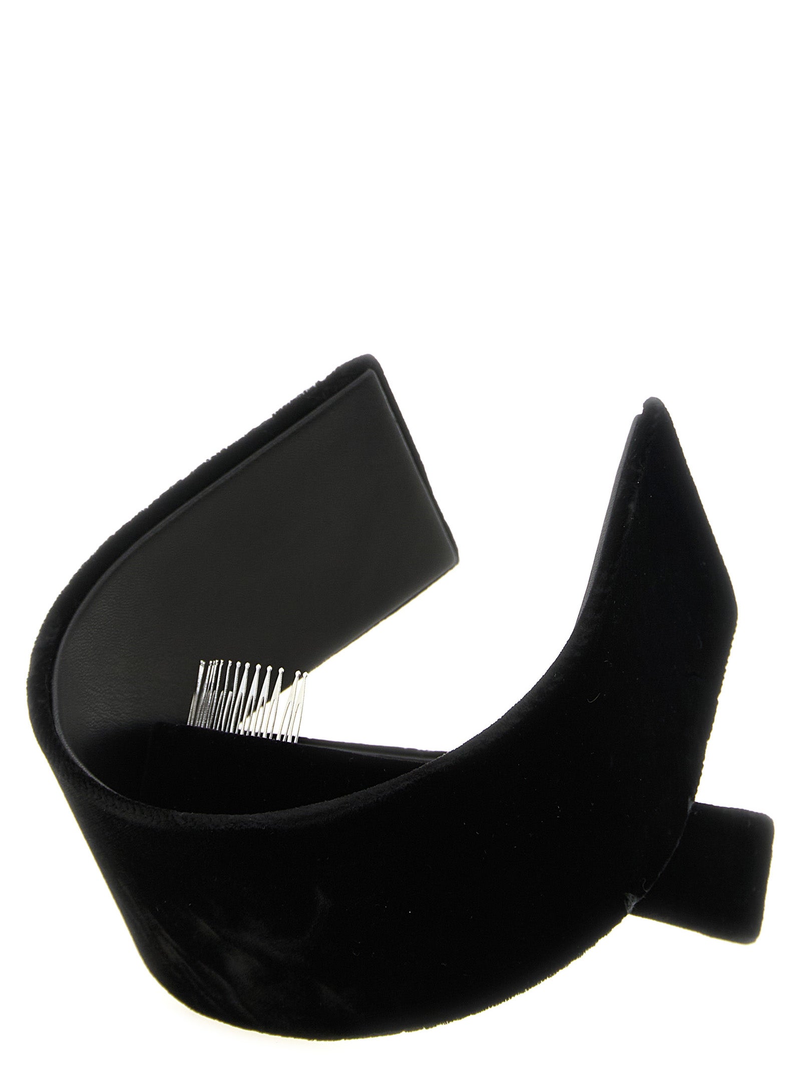 Comme Des Garçons Black Rayon Headband