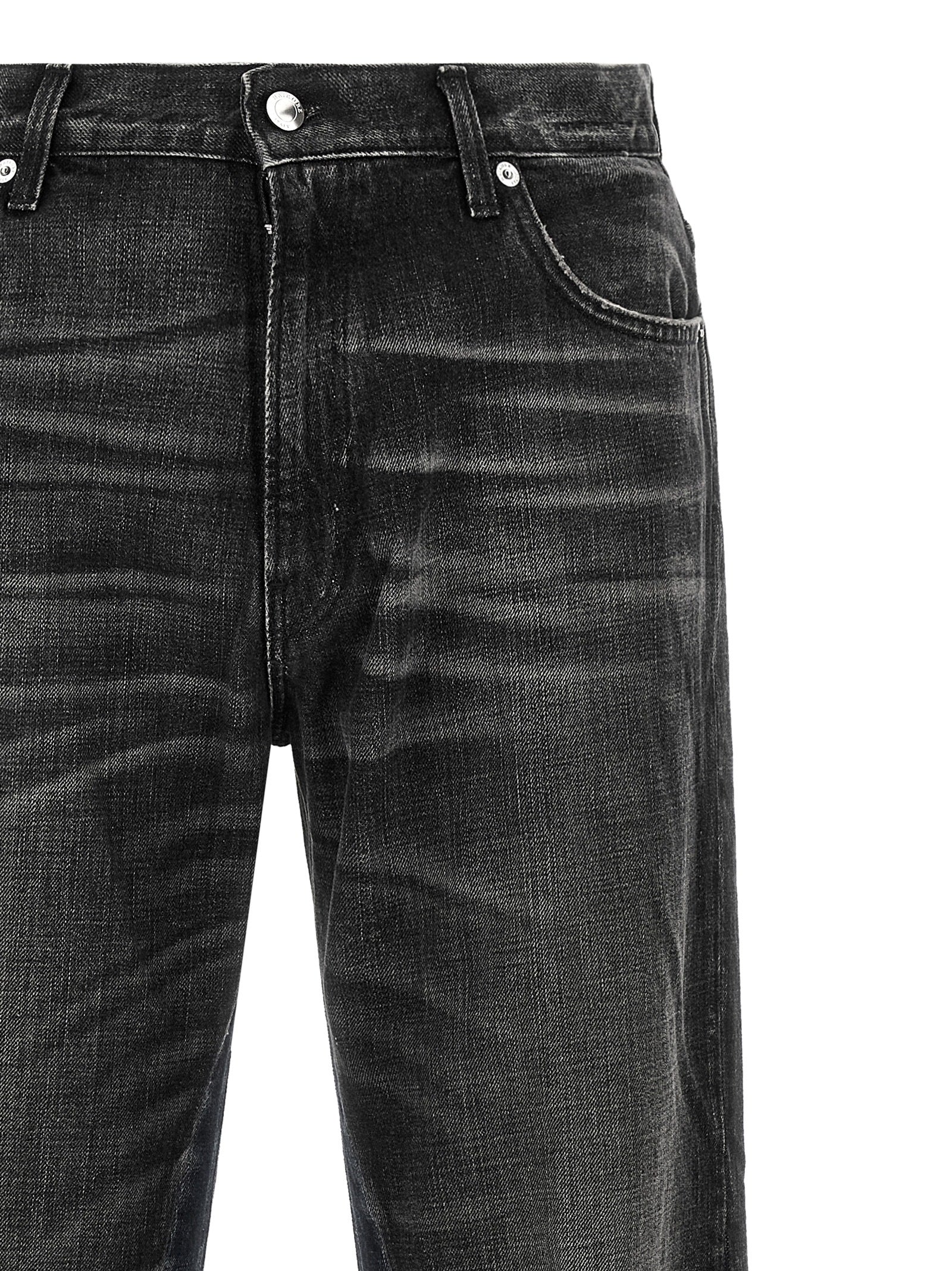 Haikure Gray Cotton Flared Jeans