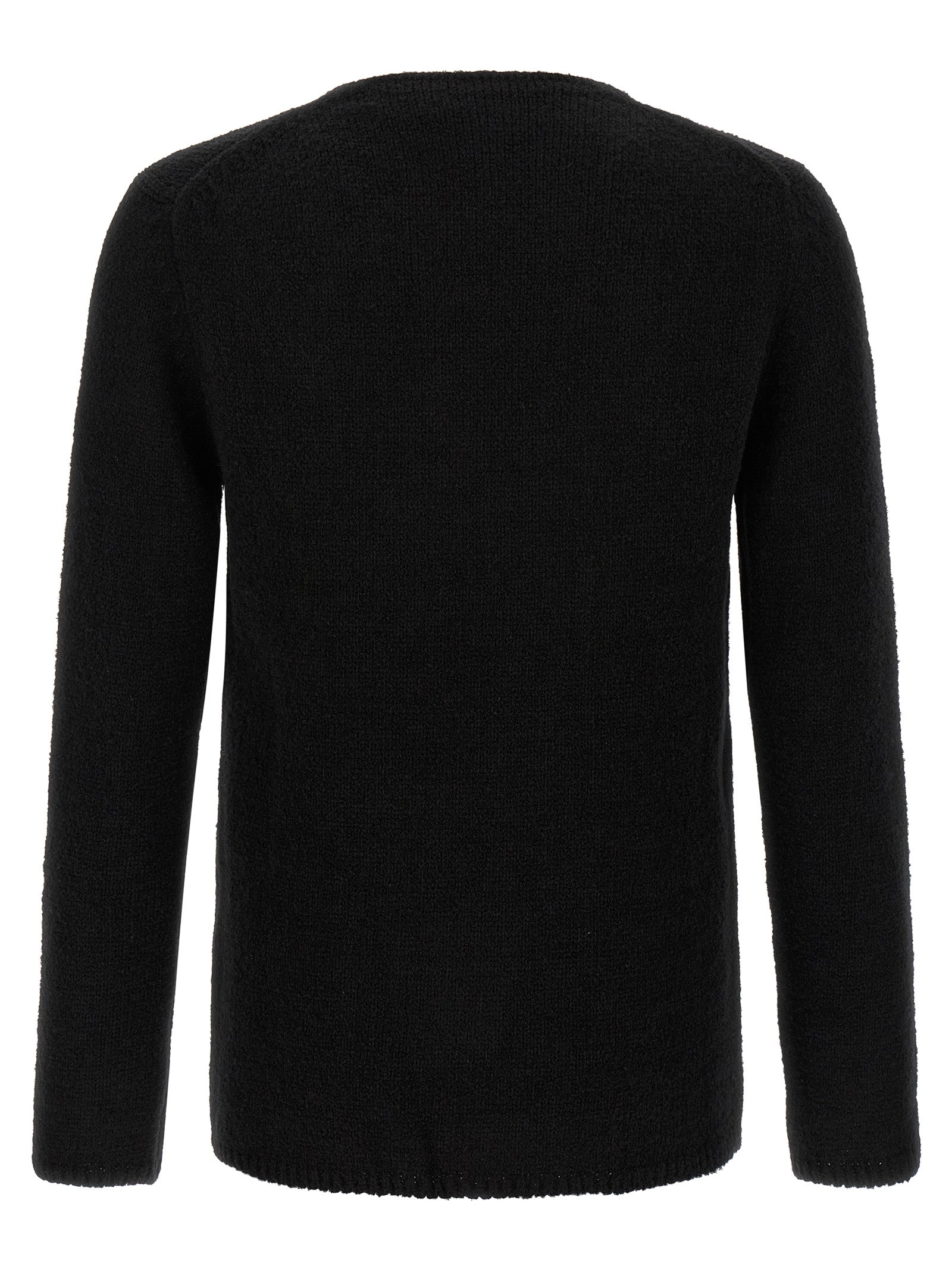 Comme Des Garçons Black Polyester Cardigan
