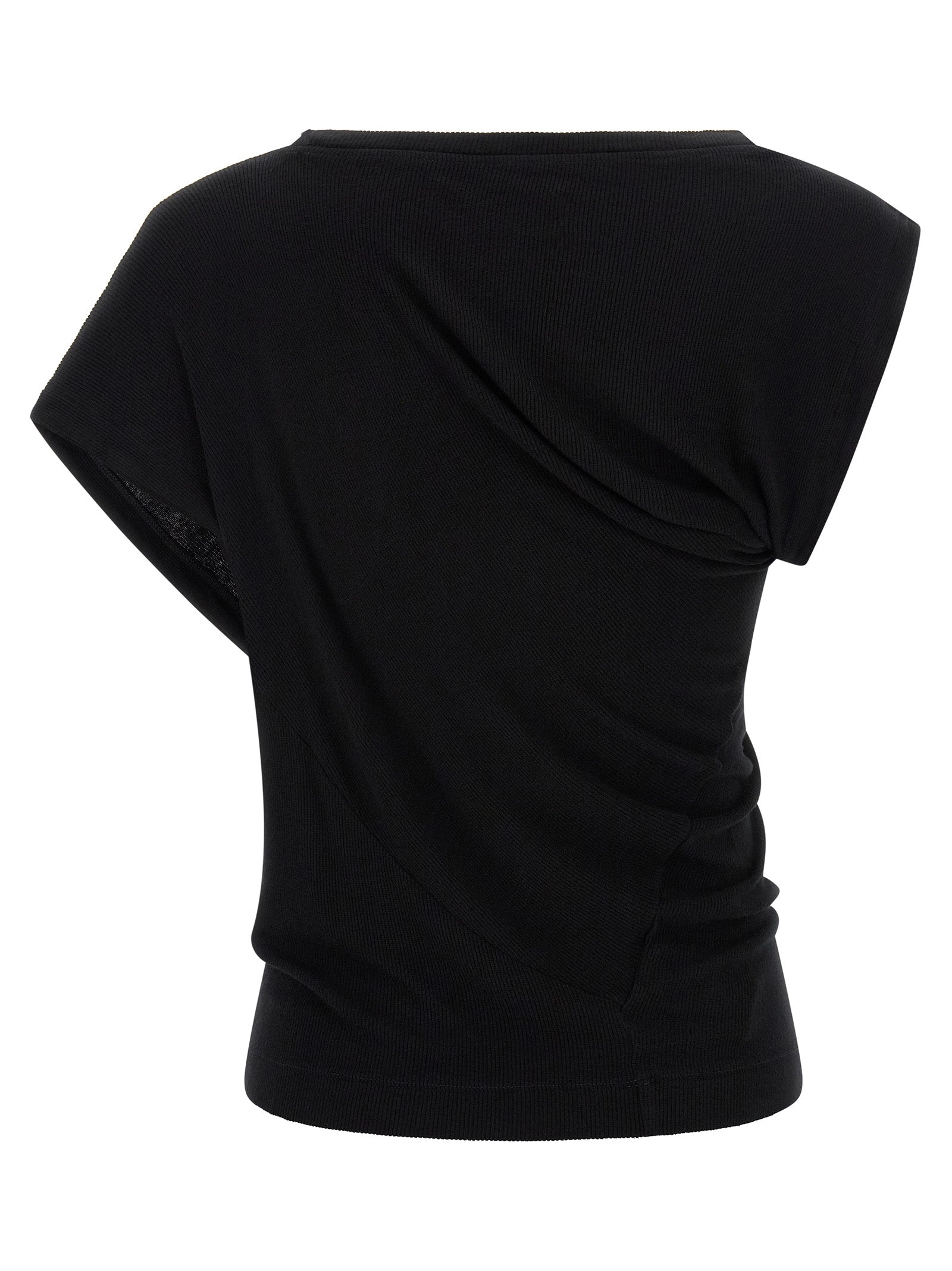 Vivienne Westwood Black Viscose T-Shirt
