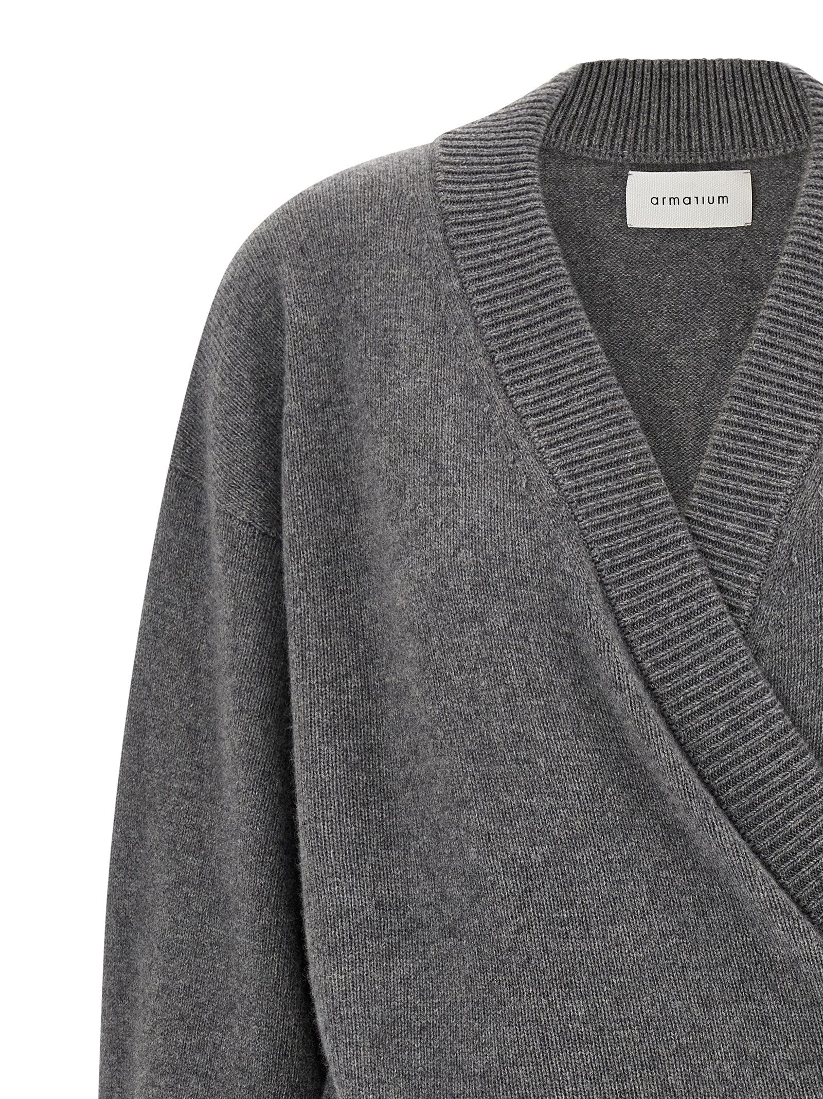 Armarium Gray Wool Cardigan
