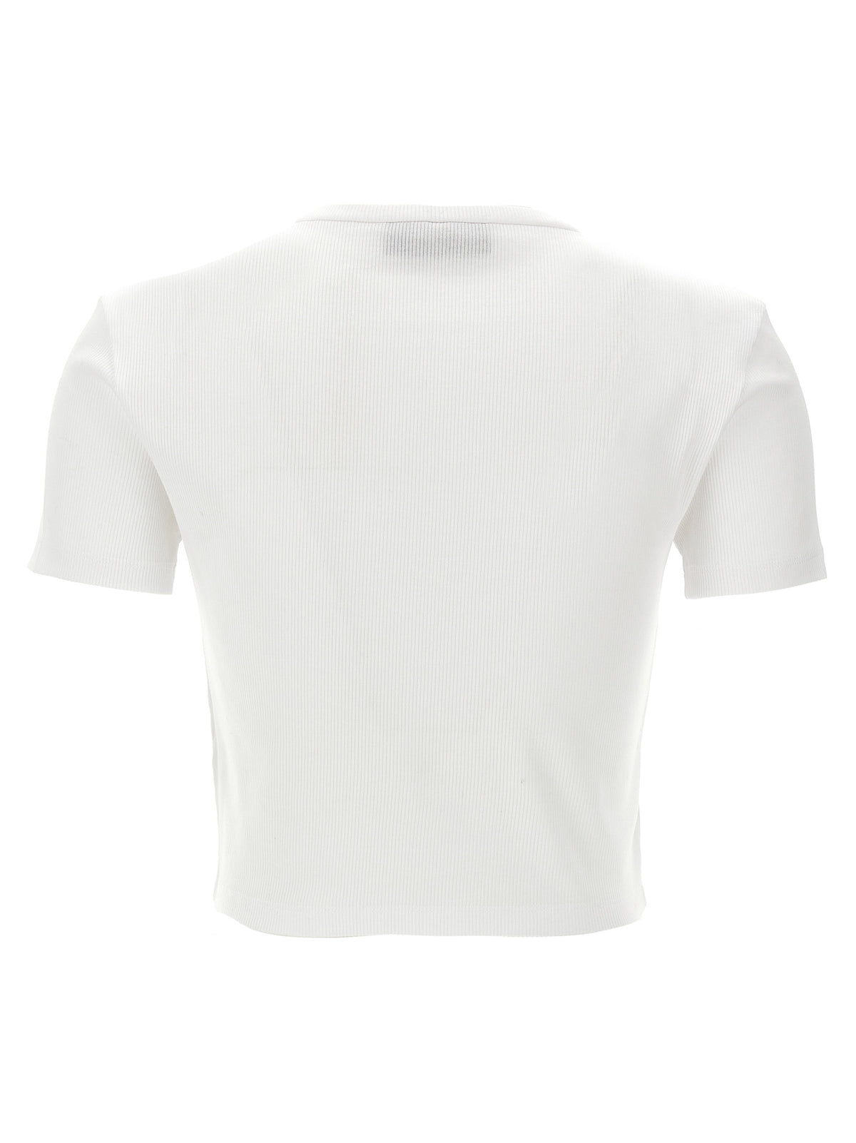 Fendi White Cotton T-Shirt