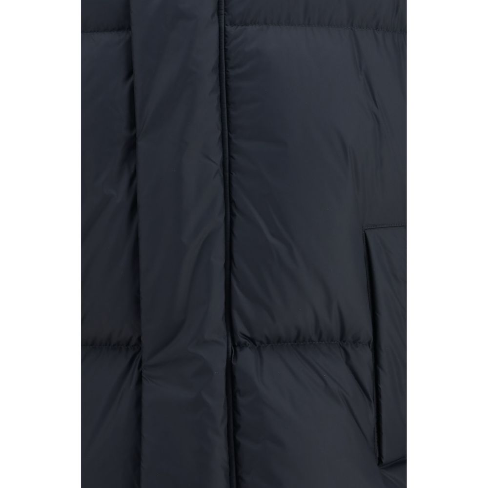 LAMINAR Black Goose Down Full-Length Jacket