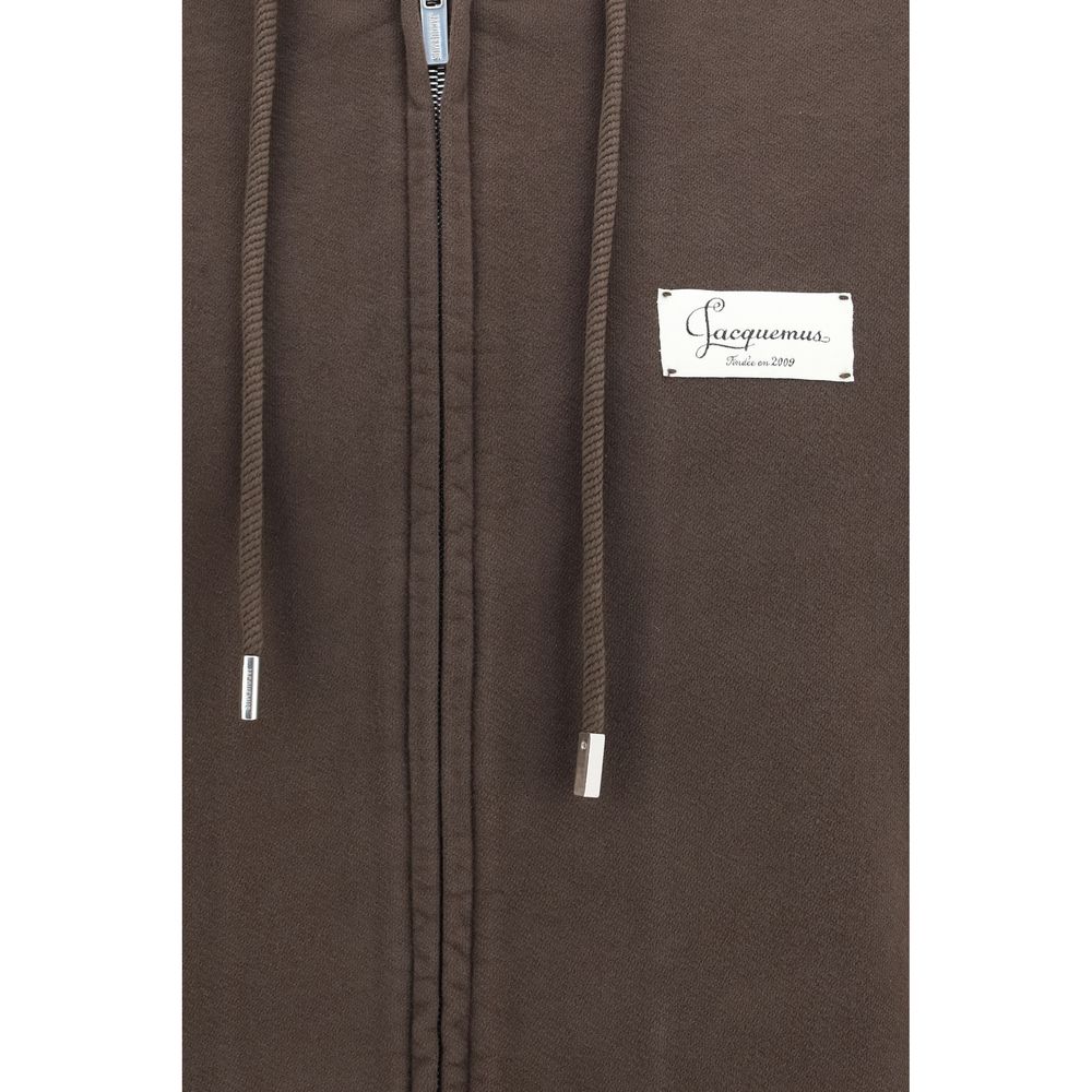 Jacquemus Brown Cotton Sweatshirt
