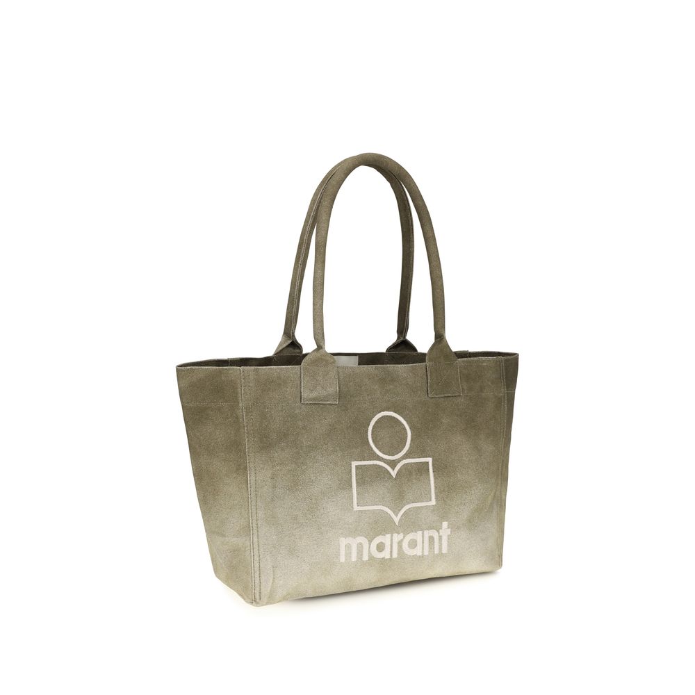 Isabel Marant Bicolor Cotton Shoulder Bag