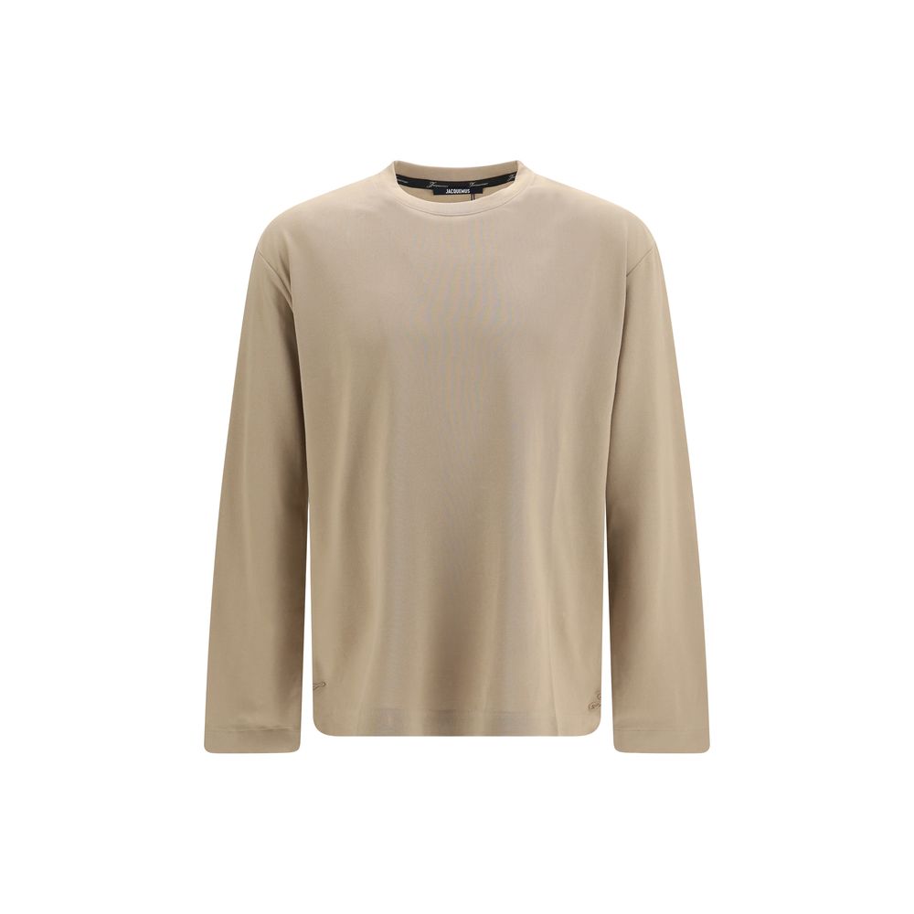 Jacquemus Beige Paper Long Sleeve T-Shirt
