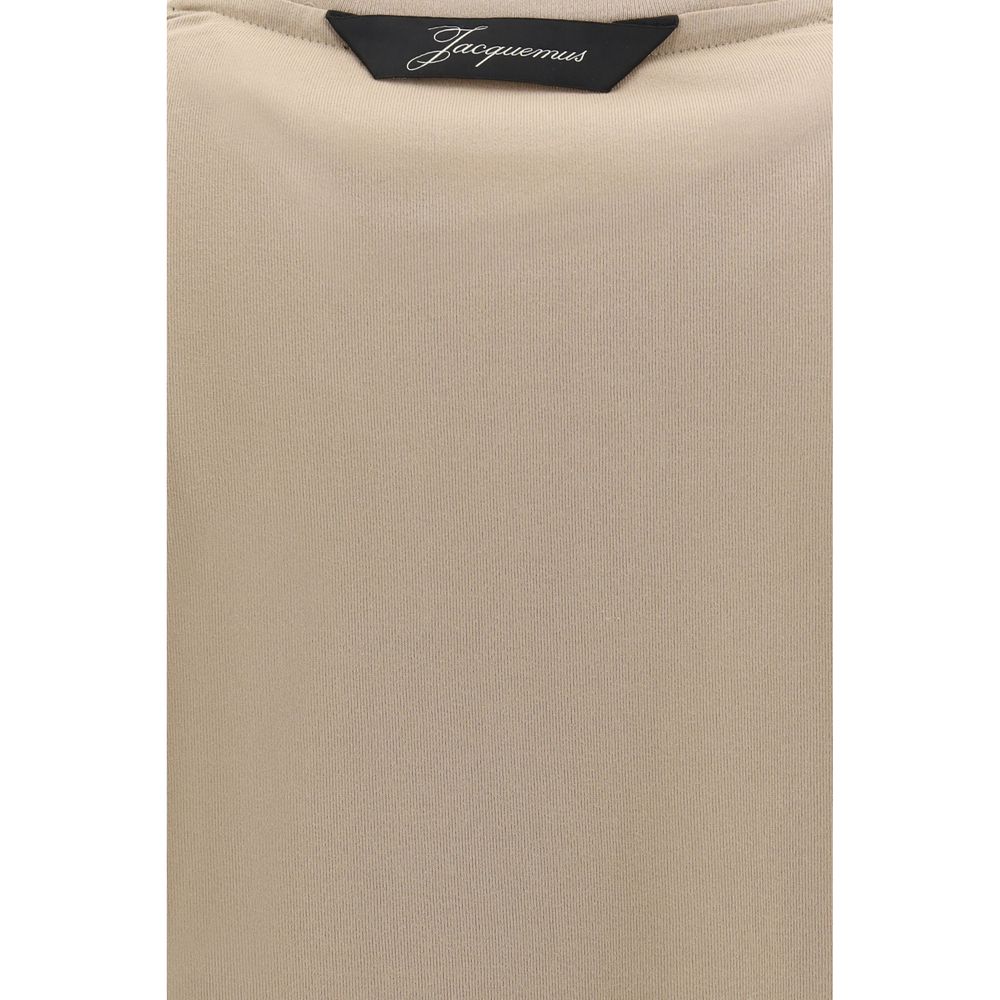 Jacquemus Beige Paper Long Sleeve T-Shirt