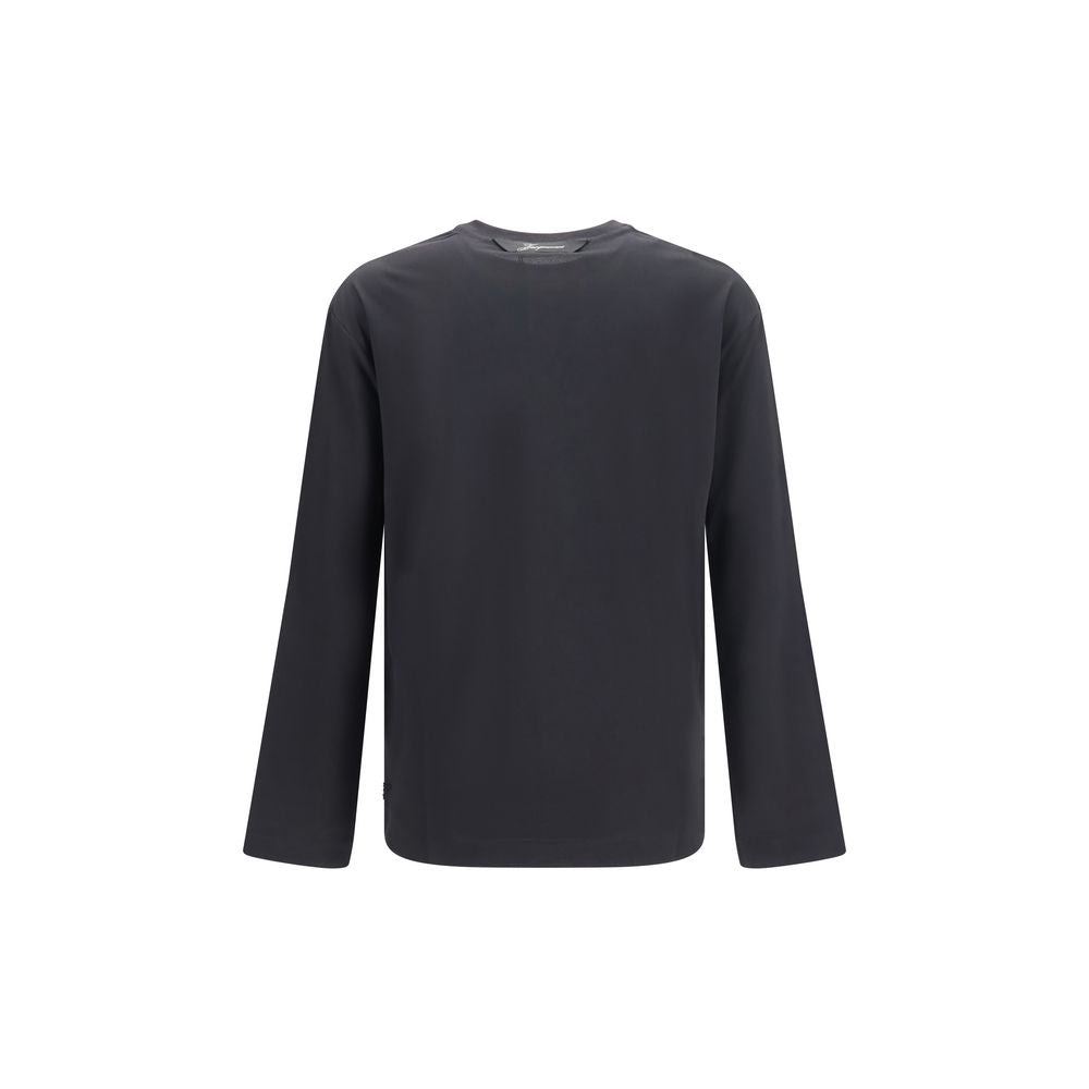 Jacquemus Black Paper Long Sleeve T-Shirt