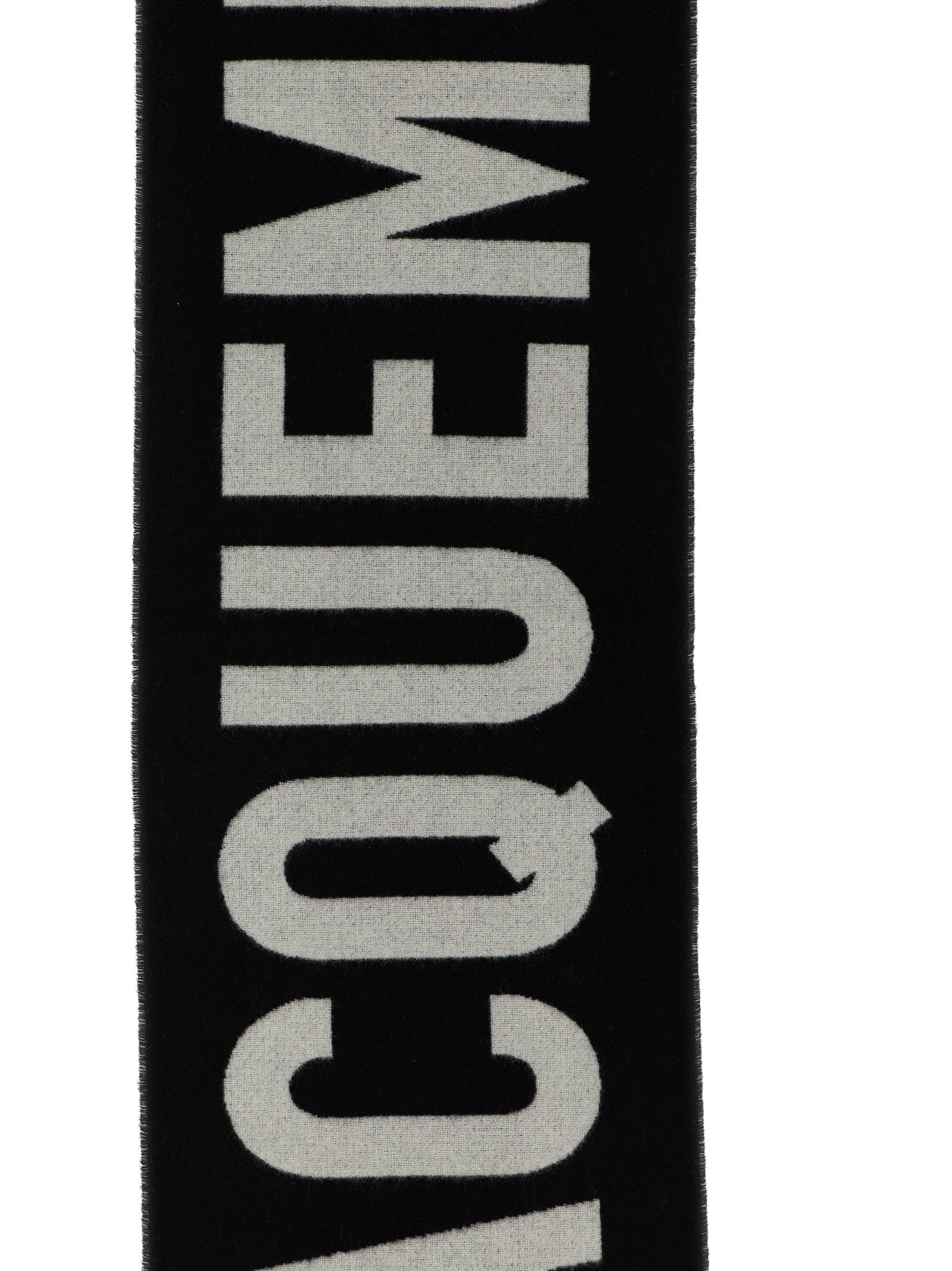 Jacquemus Black Wool Foulard