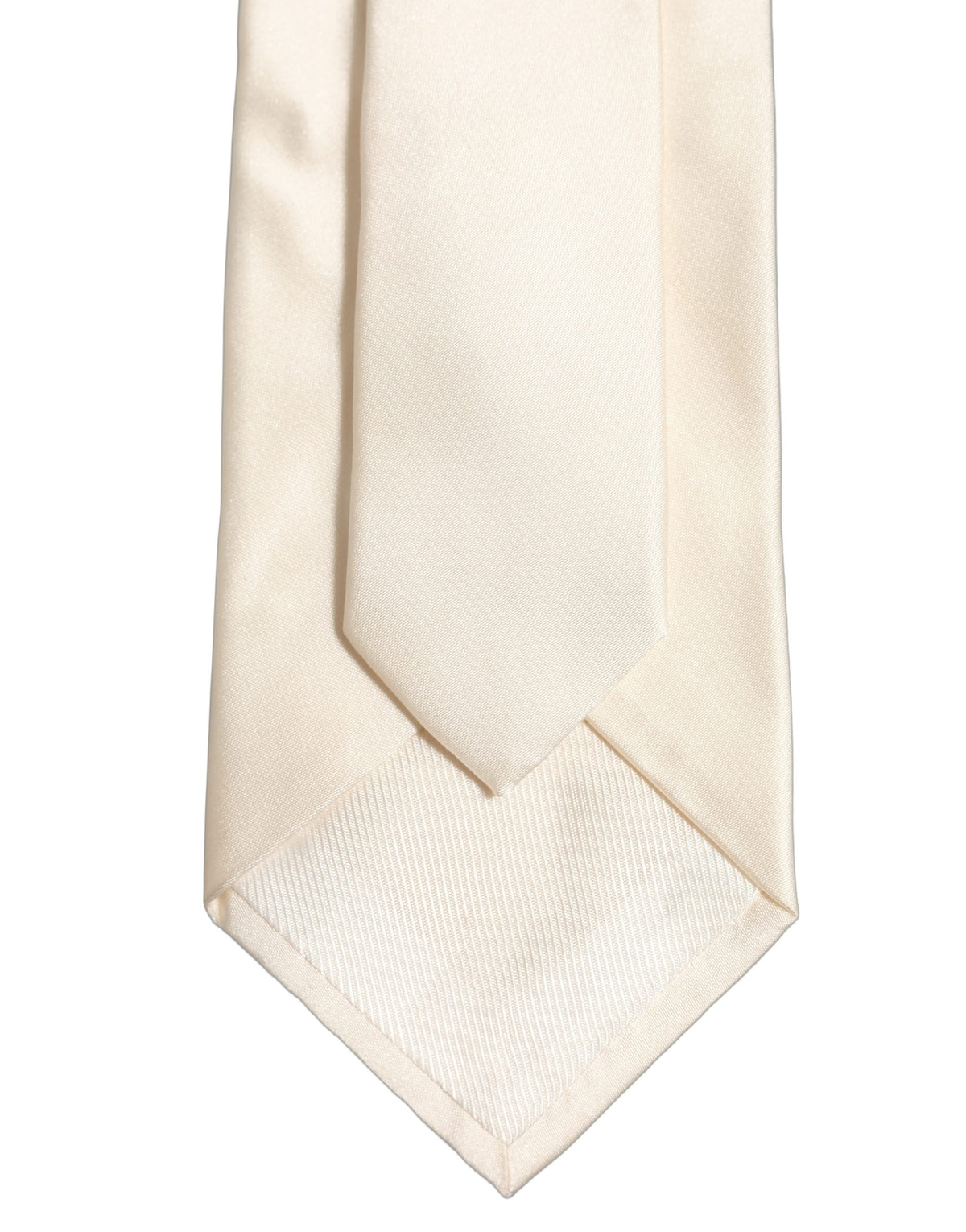 Dolce & Gabbana White Silk Floral Graphic Adjustable Tied Men Necktie Tie