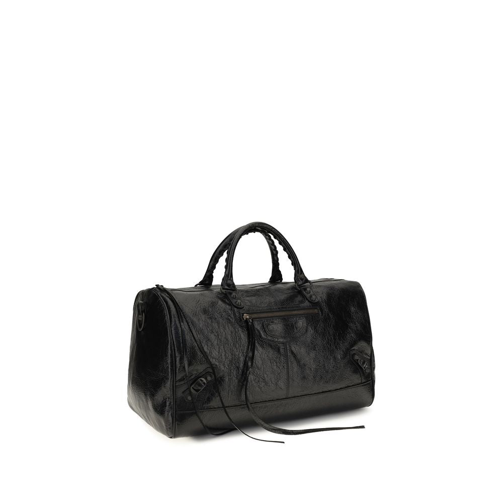 Balenciaga Black Lamb Ovis Aries Shoulder Bag