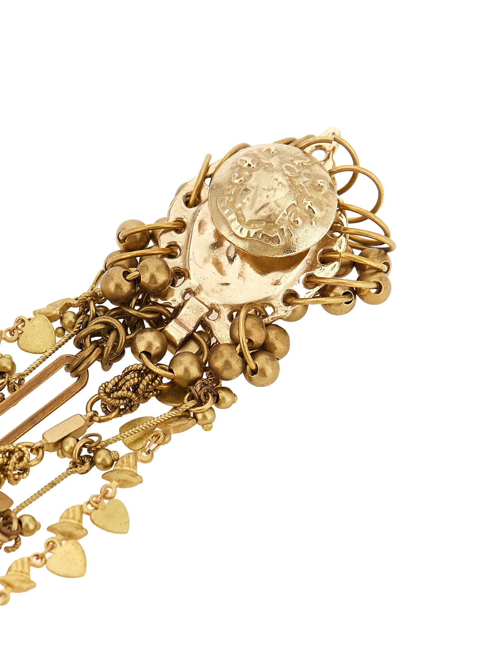 Dries Van Noten Gold Brass Broch