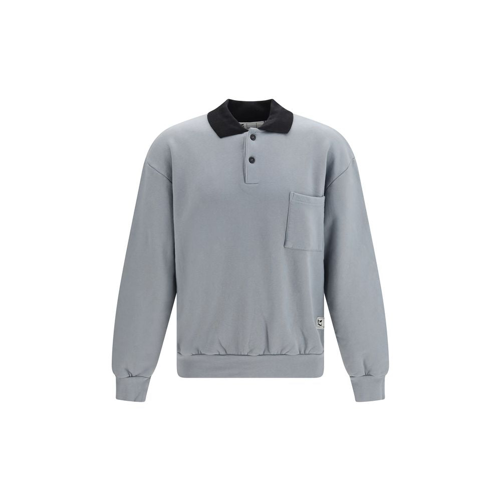 GR10K Gray Cotton Sweatshirt