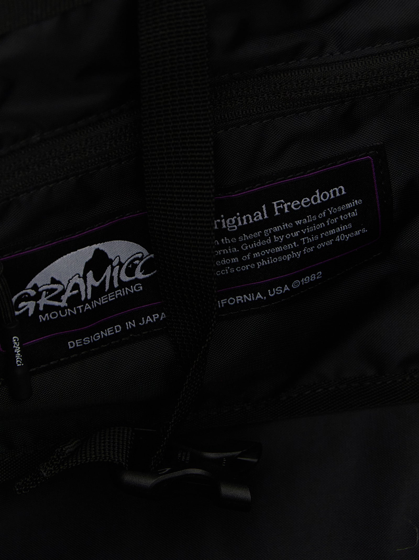 Gramicci Black Nylon Tote Bag