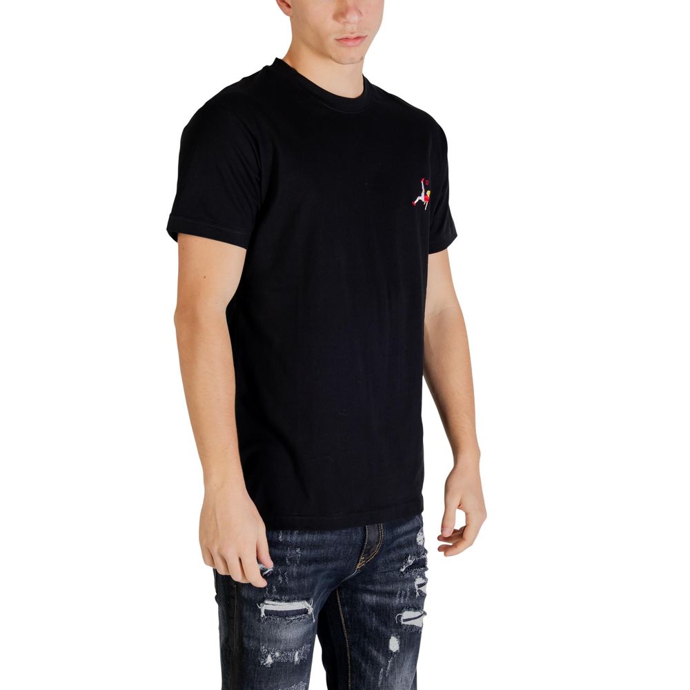 The Bomber Black Cotton Sportswear