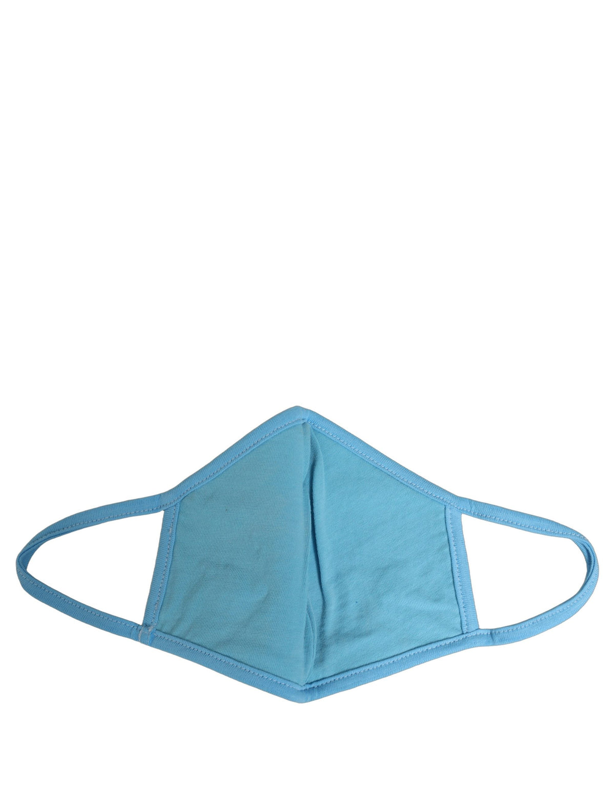 Dolce & Gabbana Blue Polyester DG CASA Logo Elastic Ear Strap Face Mask