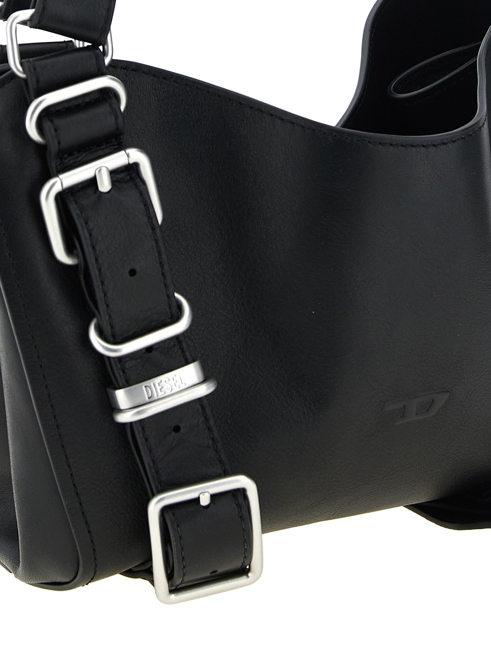 Diesel Black Other Fibres Handbag