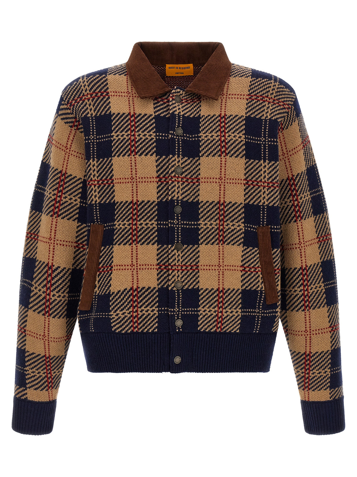 Guest in Residence Multicolor Wool Bomber